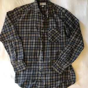 American Apparel Flannel Long Sleeve Made in USA